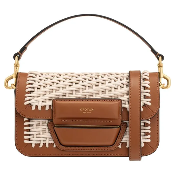 Oroton Mini Bags Women Dahlia Collectable Mini Day Bag Amber