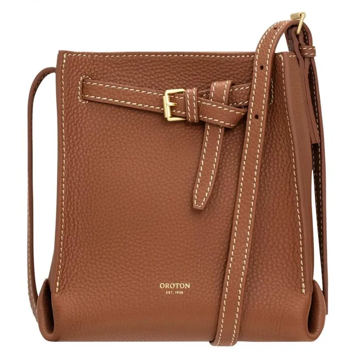 Oroton Mini Bags Women Margot Tiny Bucket Bag Whiskey