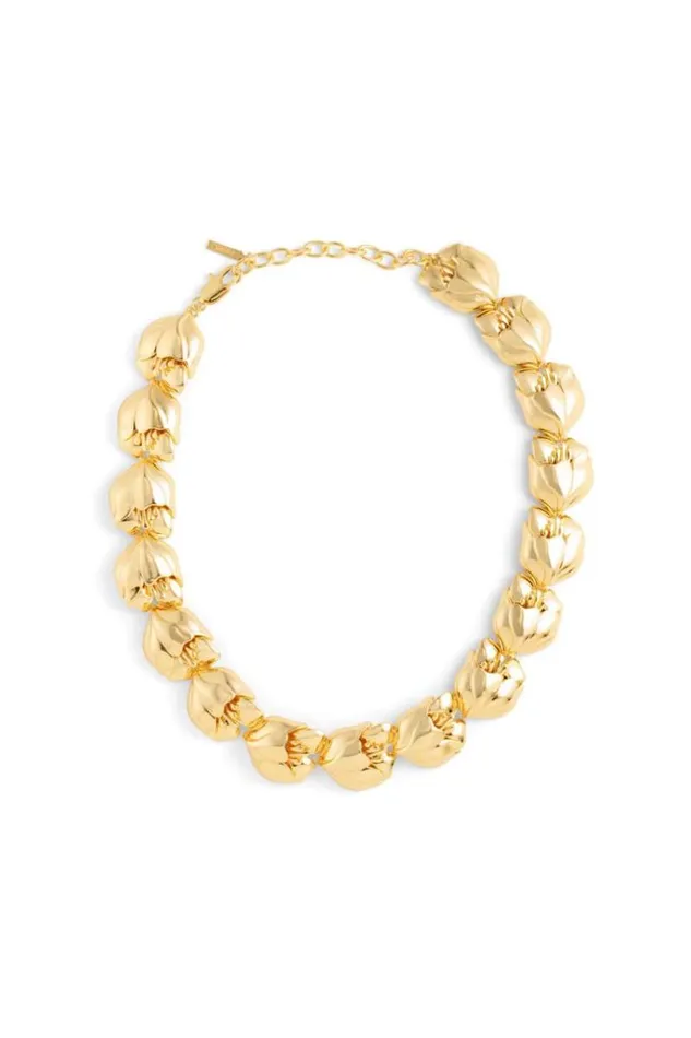 Oroton Necklaces Jewellery Tulip Necklace Gold