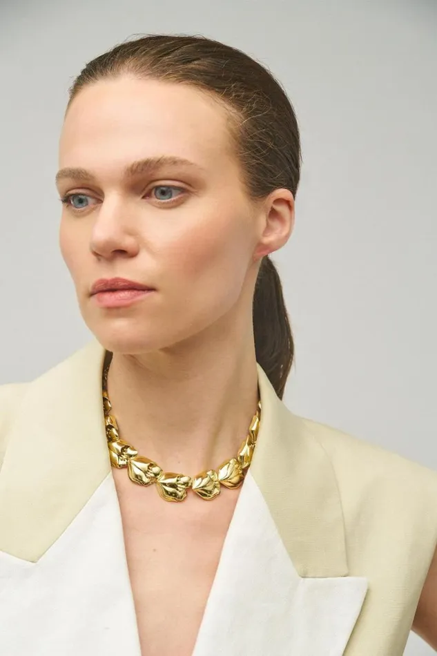Oroton Necklaces Jewellery Tulip Necklace Gold