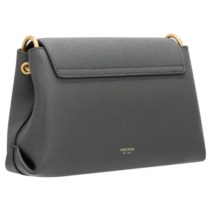 Oroton Shoulder Women Margot Small Top Handle Dark Slate