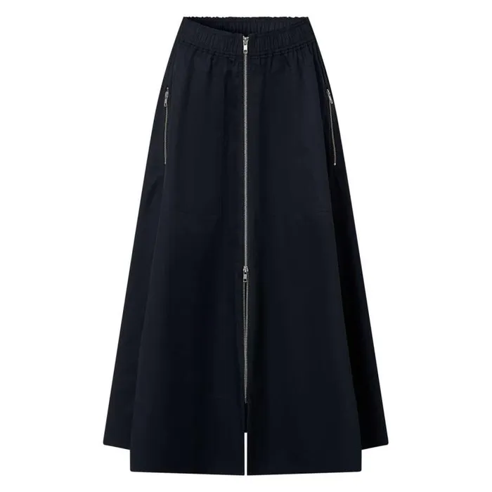 Oroton Skirts Women Zip Utility Midi Skirt North Sea