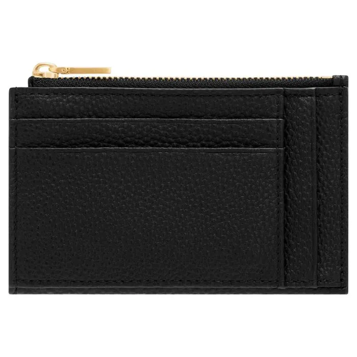 Oroton Wallets Accessories Margot 4 Credit Card Mini Zip Pouch Black