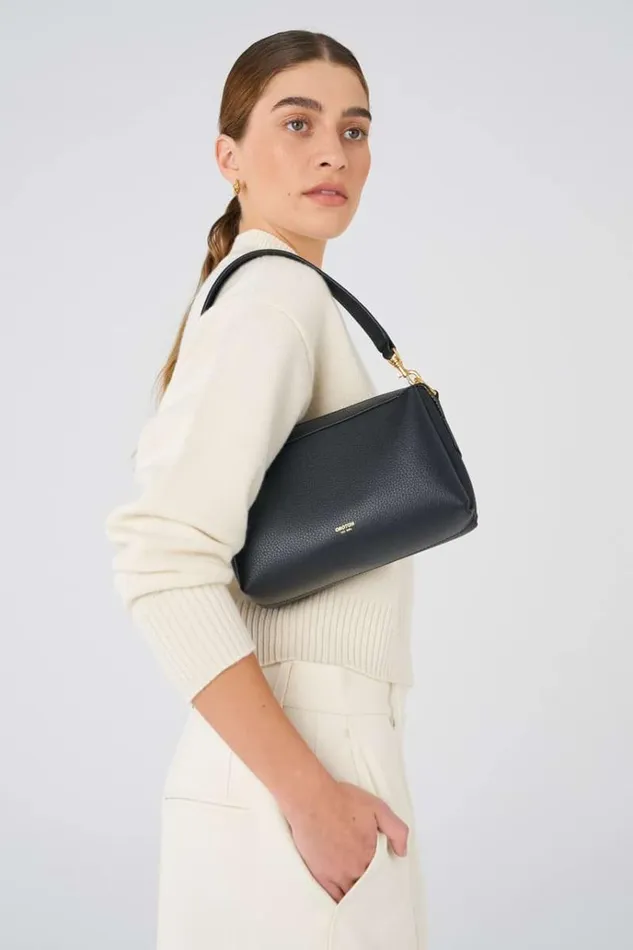 Oroton Work Women Alice Crossbody Black