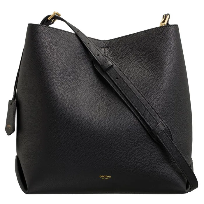 Oroton Work Women Margot Hobo Black