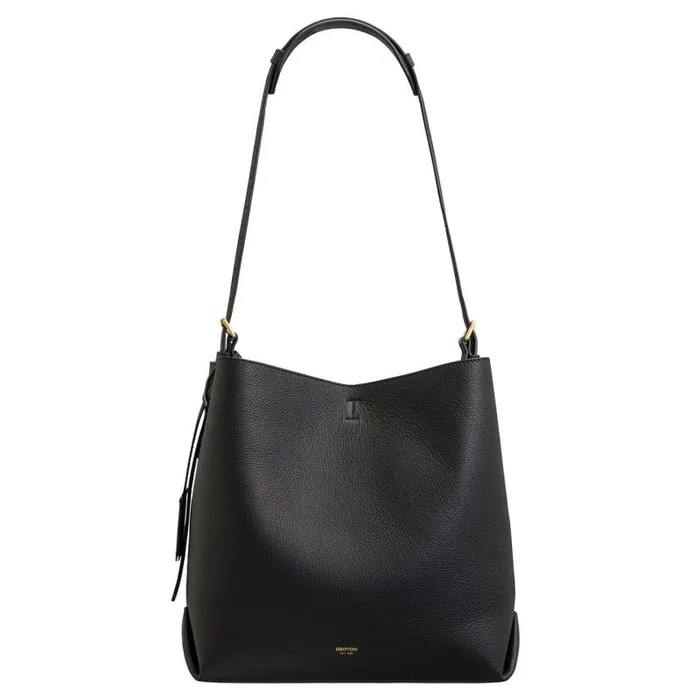 Oroton Work Women Margot Hobo Black