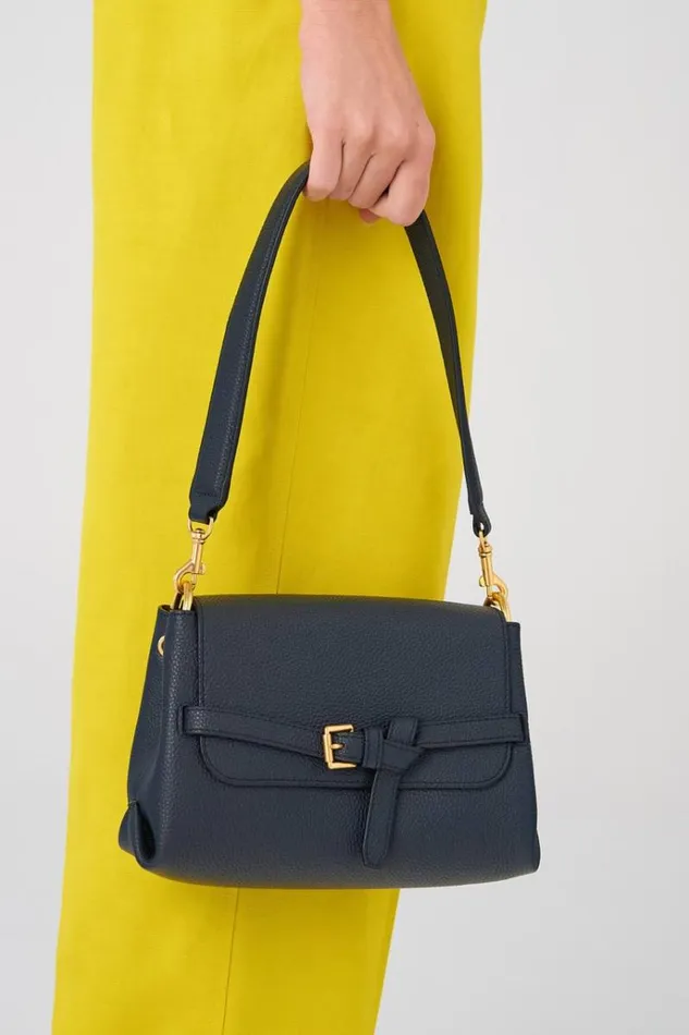 Oroton Work Women Margot Small Top Handle North Sea
