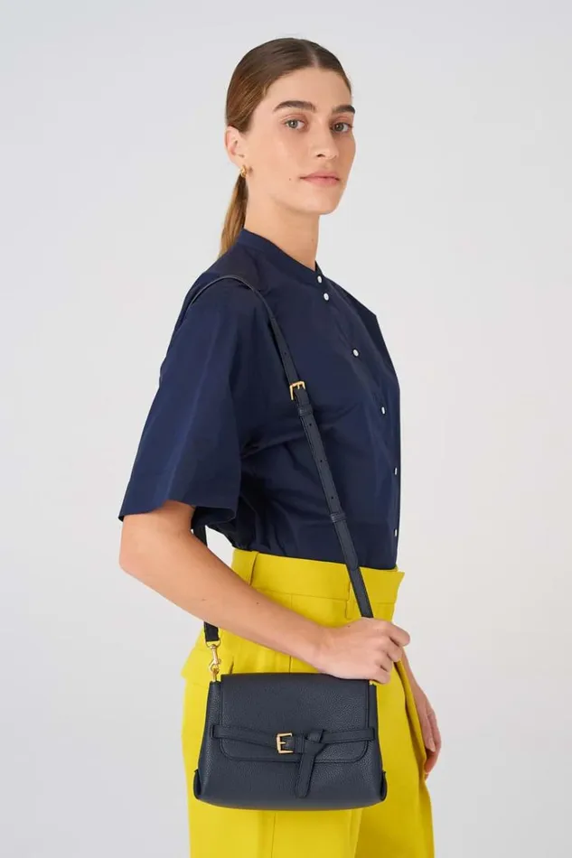 Oroton Work Women Margot Small Top Handle North Sea