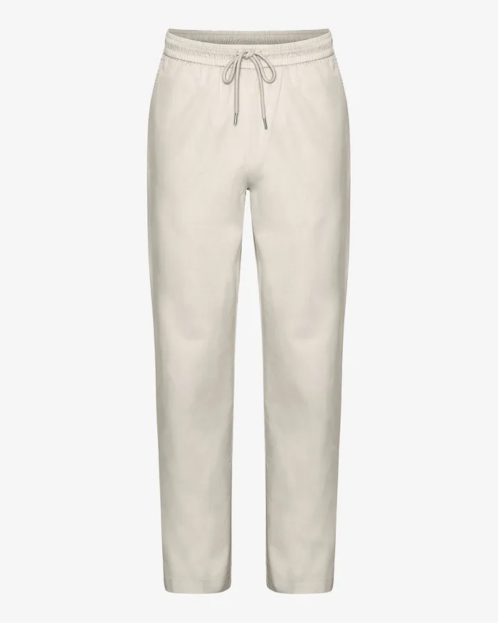 Pants Colorfulstandard Women Organic Twill Pants 8211 Ivory White
