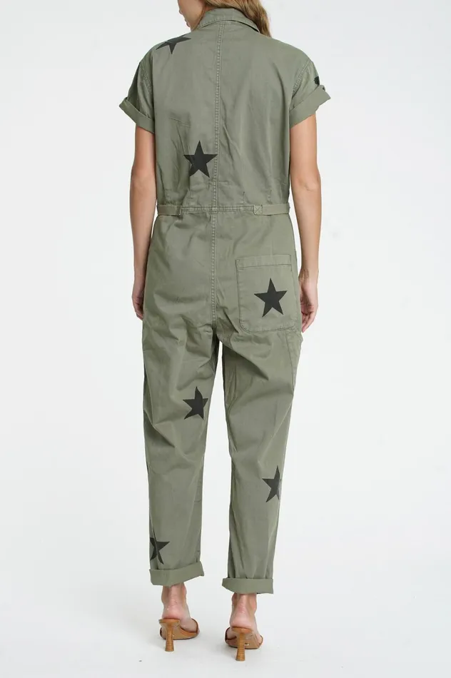 Pistola Denim Grover Short Sleeve Field Suit 8211 Royal Honor Women Jumpsuits and Dresses