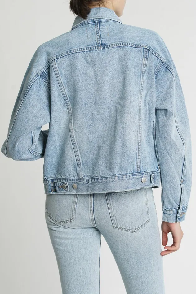 Pistola Denim Hayden Raglan Denim Jacket 8211 Collector Women Jackets and Outerwear