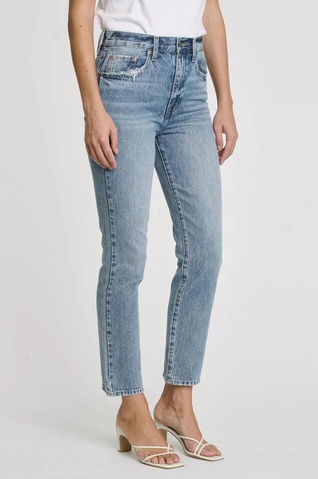 Pistola Denim Keaton High Rise Slim Straight 8211 Play Day Women Denim