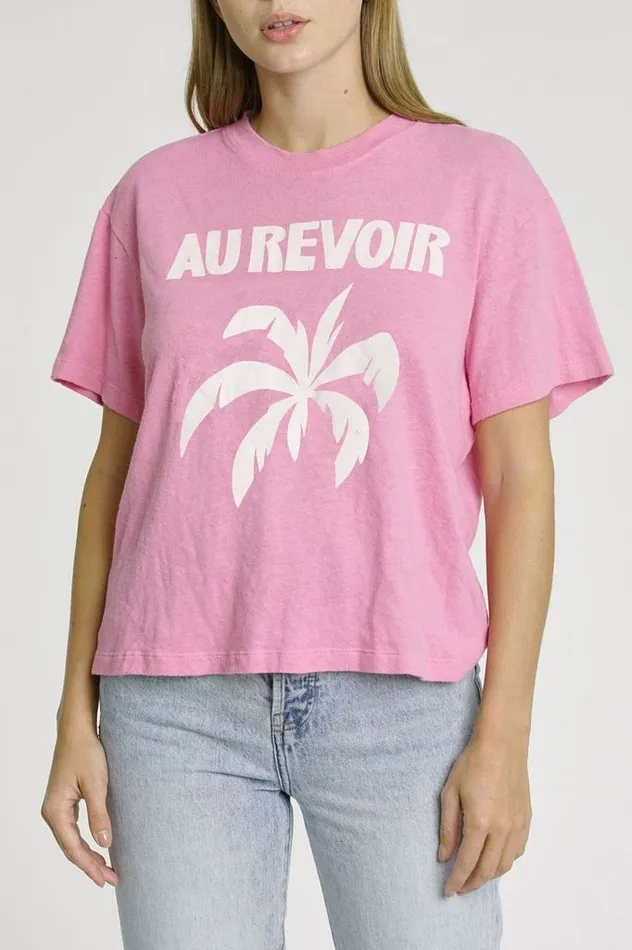 Pistola Denim Palmer Hemp Box Tee 8211 Au Revoir Women Tops