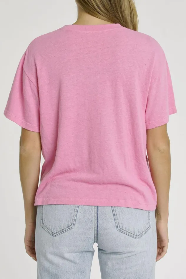 Pistola Denim Palmer Hemp Box Tee 8211 Au Revoir Women Tops