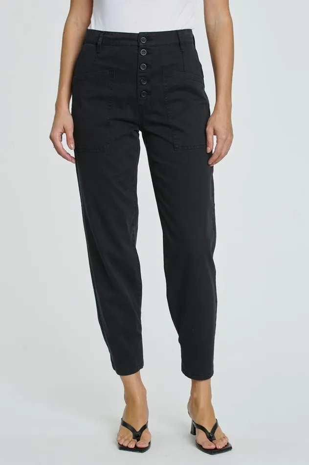 Pistola Denim Tammy High Rise Trouser 8211 Fade To Black Women Pants