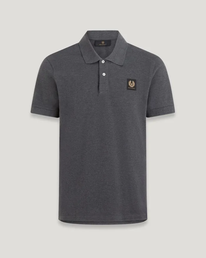 Polo Shirts Men Belstaff Belstaff Polo Charcoal Heather