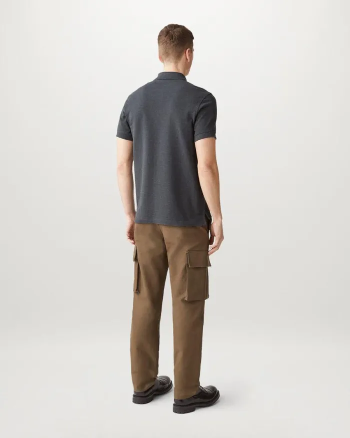 Polo Shirts Men Belstaff Belstaff Polo Charcoal Heather Polo Shirts Men Belstaff Belstaff Polo Charcoal Heather