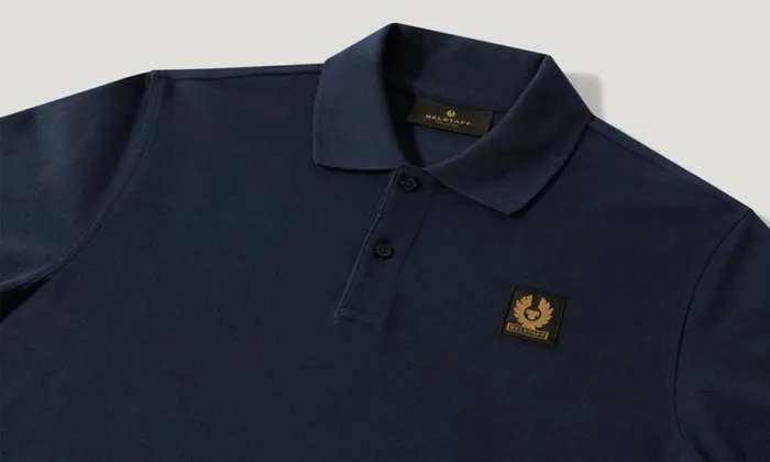 Polo Shirts Men Belstaff Belstaff Polo Dark Ink