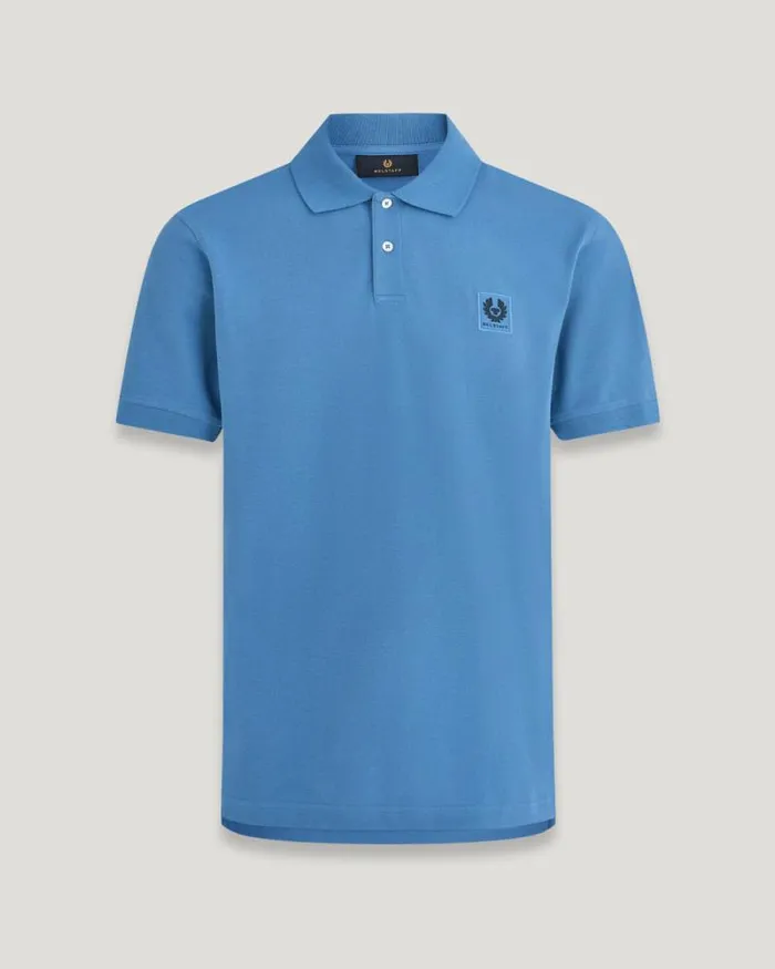 Polo Shirts Men Belstaff Belstaff Polo Moonlight Blue