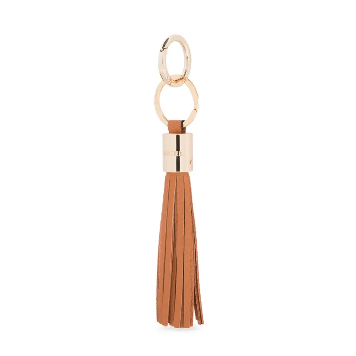 Pompom Key Ring Camel Women Lancel Key Ring