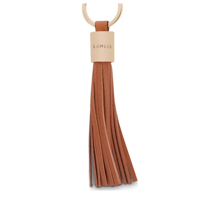 Pompom Key Ring Camel Women Lancel Key Ring