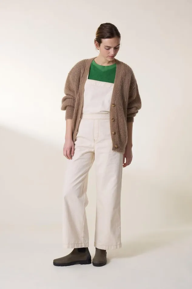 Pulls and Vests Women Leon and Harper Pull Manou Plain Beige