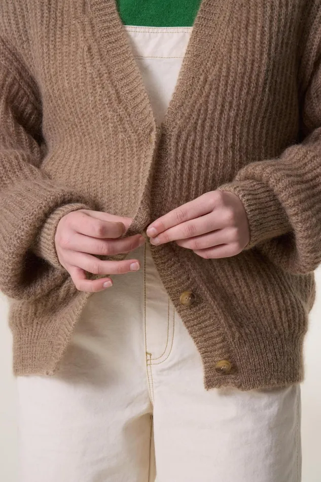 Pulls and Vests Women Leon and Harper Pull Manou Plain Beige