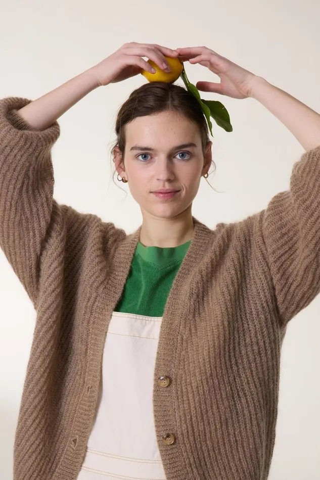 Pulls and Vests Women Leon and Harper Pull Manou Plain Beige