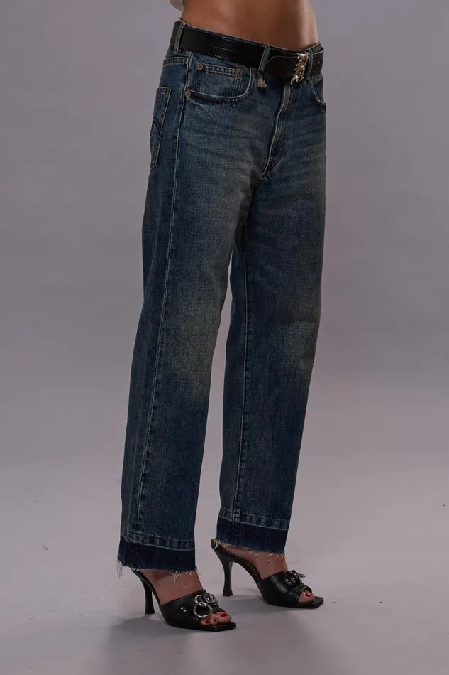 R13 Boyfriend Women BOYFRIEND JEAN 8211 DAWSON BLUE