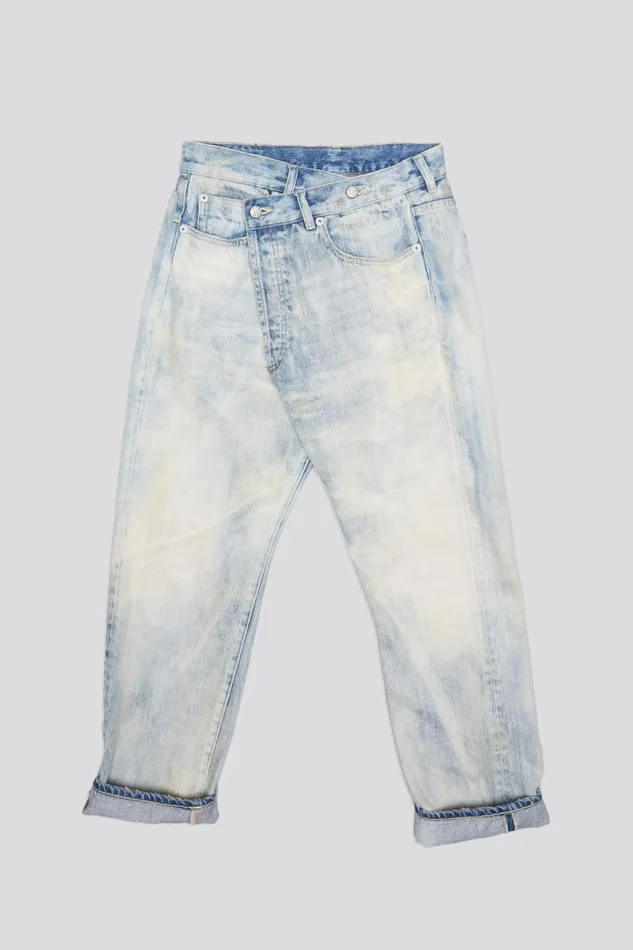 R13 Crossover Women CROSSOVER JEANS 8211 VINTAGE ASH BLUE