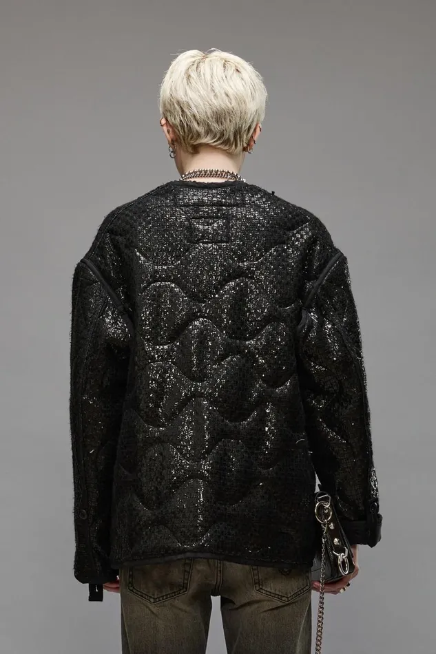 R13 Jackets and Coats Women GOTHIC LINER JACKET 8211 DARK SHINE