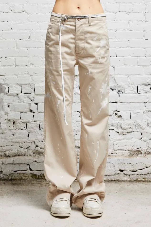 R13 Pants and Shorts Women JANE CHINO 8211 BEIGE