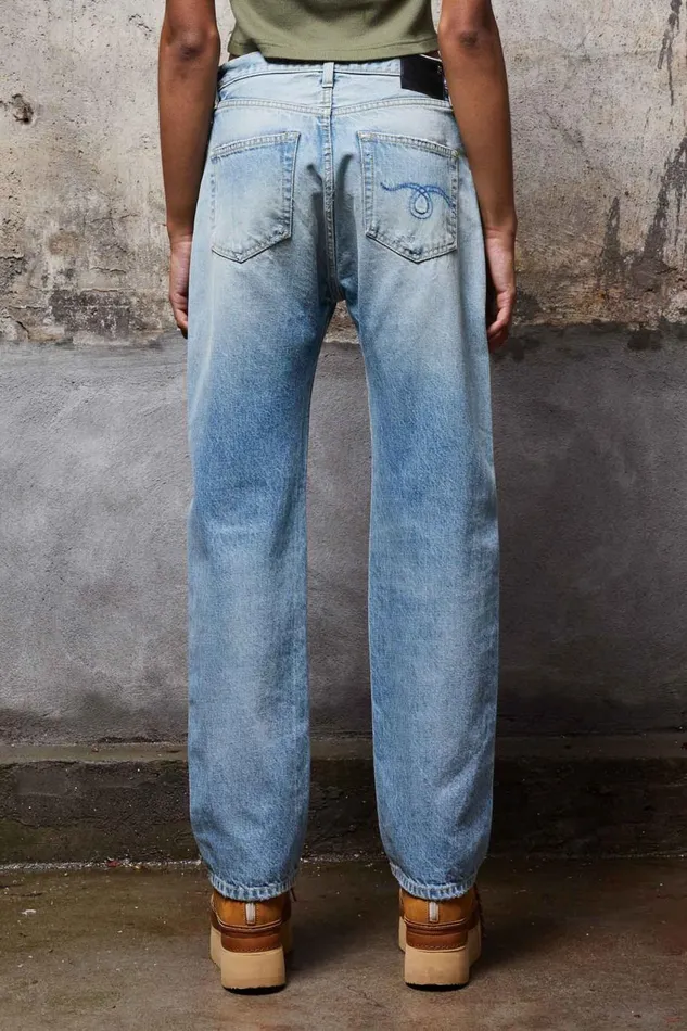 R13 Sale Women COURTNEY SLIM 8211 EASTON BLUE
