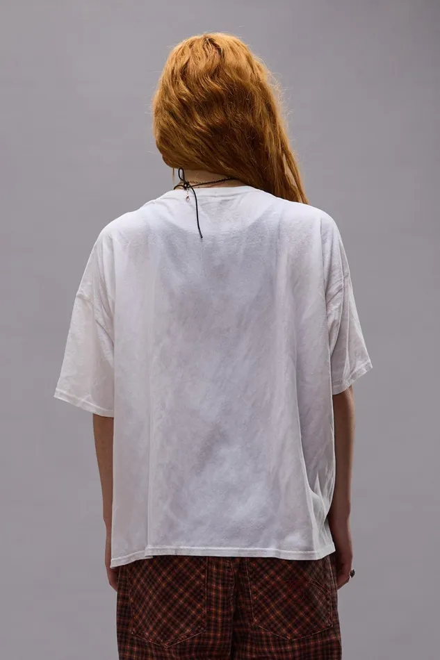 R13 Sale Women DIE YOUNG STAY PRETTY RELAXED T 8211 ECRU