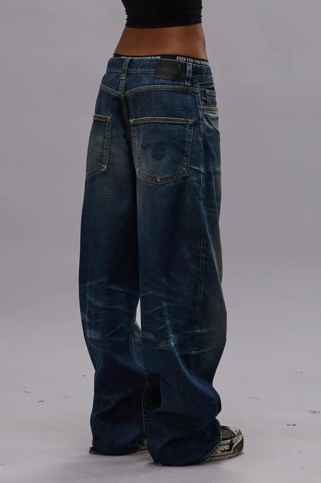R13 Sale Women VENTI JEAN 8211 ANSEL BLUE