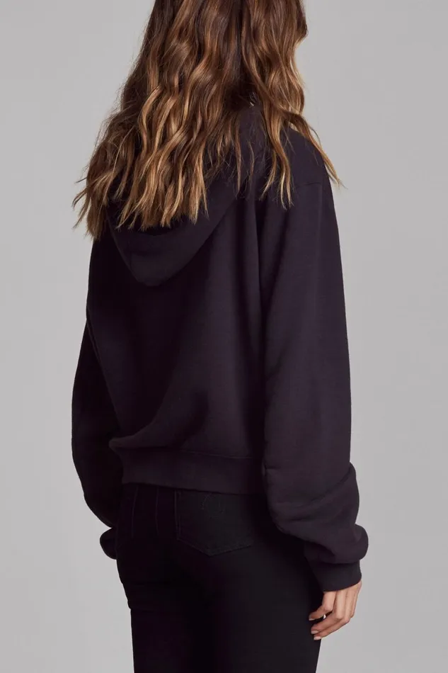 R13 Tops Women Clash Cropped Hoodie