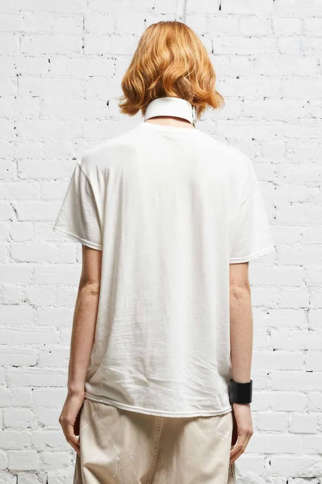 R13 Tops Women STAY BADASS BOY T 8211 ECRU