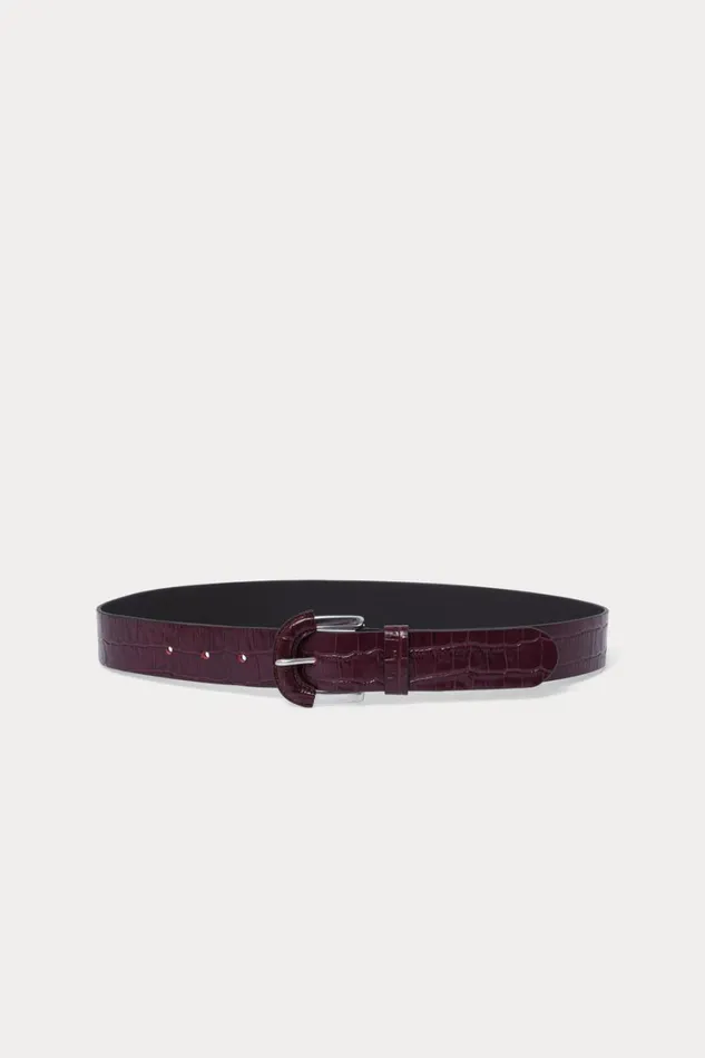Rachel Comey Belts Women Leather Wrap Borrelo Belt Cherry Rachel Comey Belts Women Leather Wrap Borrelo Belt Cherry