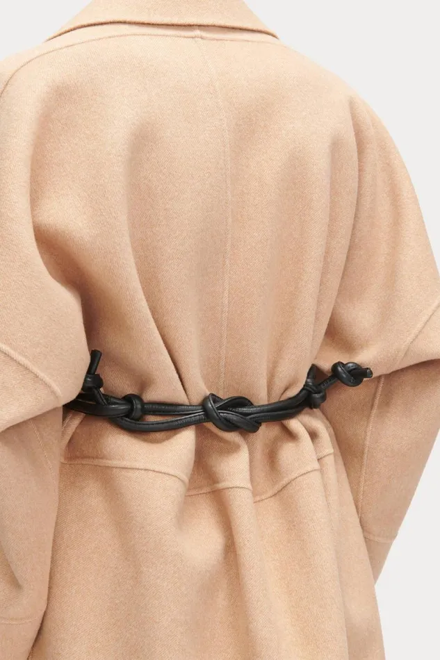 Rachel Comey Belts Women Tubular Tie Belt Black Rachel Comey Belts Women Tubular Tie Belt Black