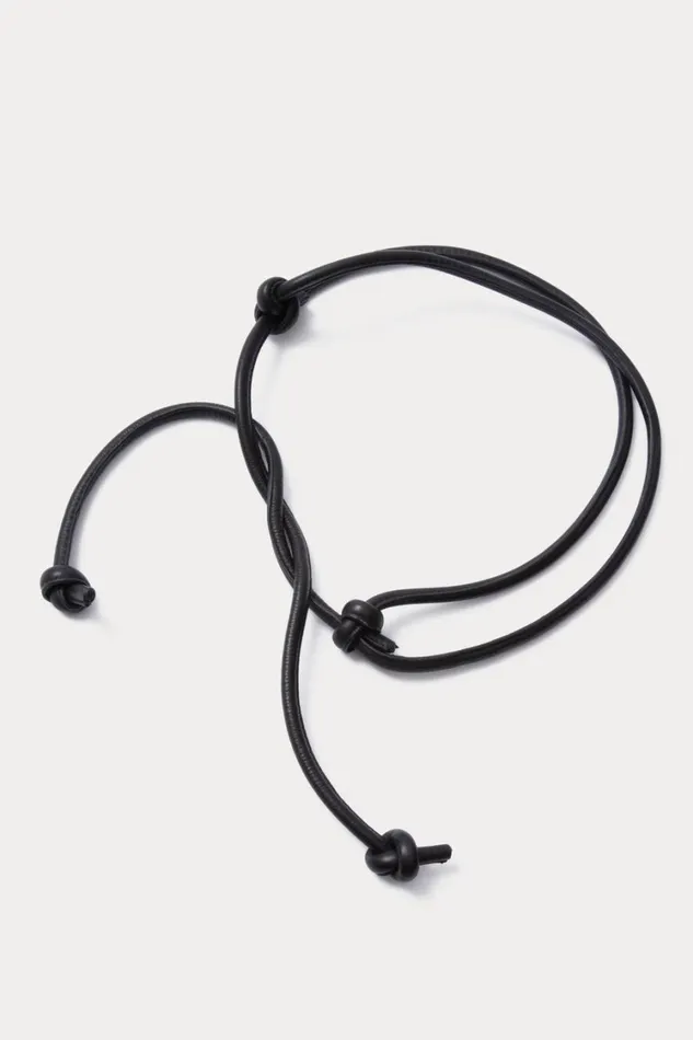 Rachel Comey Belts Women Tubular Tie Belt Black Rachel Comey Belts Women Tubular Tie Belt Black