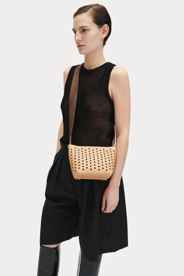 Rachel Comey Clutches Handbags Crossbody Women Mini Bateau Crossbody Latte