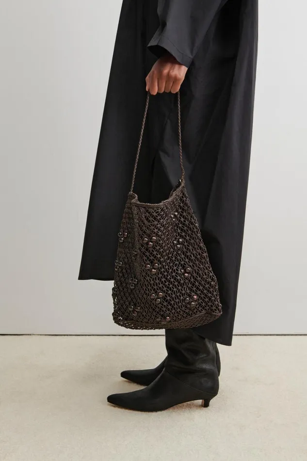 Rachel Comey Clutches Handbags Crossbody Women Web Bag Chocolate