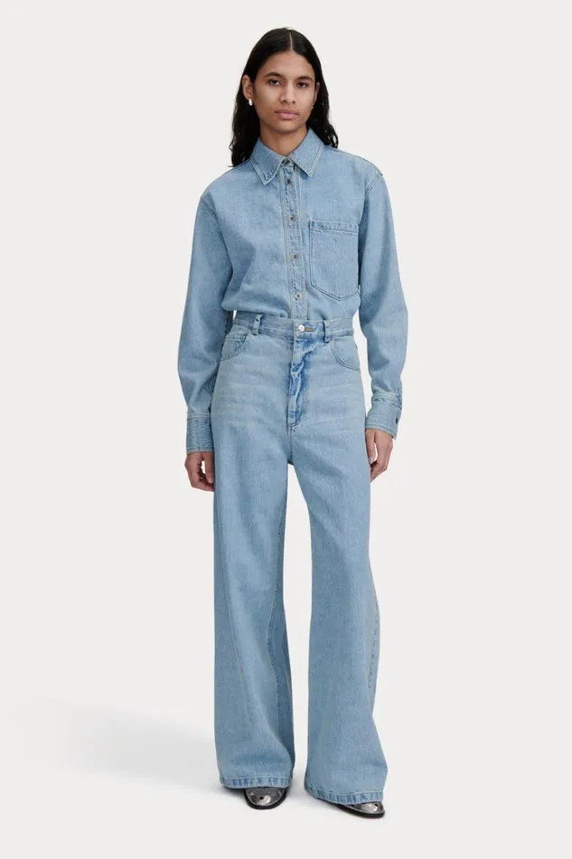 Rachel Comey Denim Shop Women Ayo Pant Celeste Rachel Comey Denim Shop Women Ayo Pant Celeste
