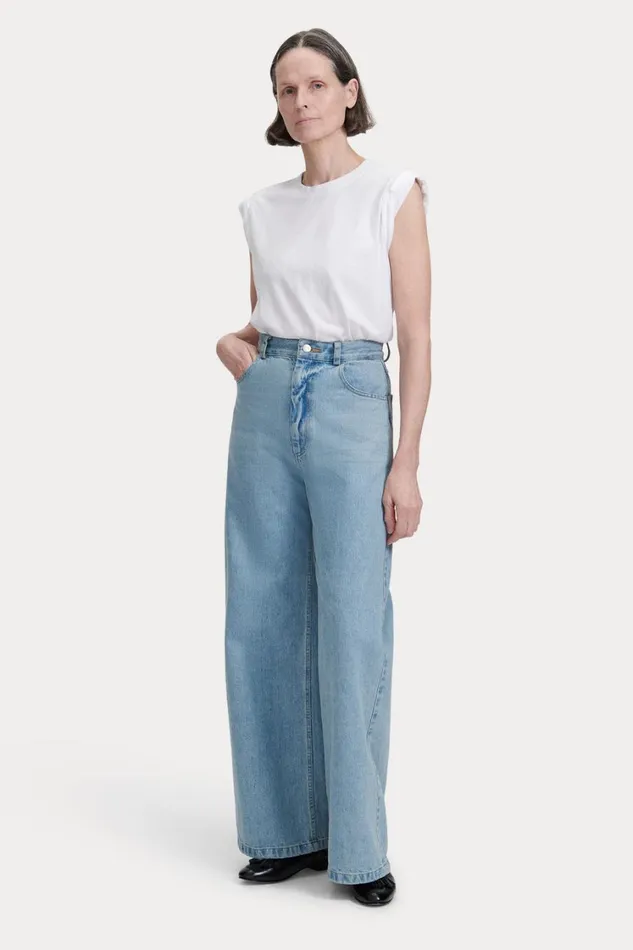 Rachel Comey Denim Shop Women Ayo Pant Celeste Rachel Comey Denim Shop Women Ayo Pant Celeste