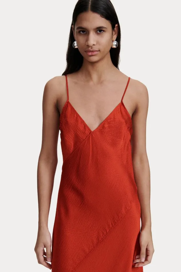 Rachel Comey Dresses Women Granger Dress Tomato Rachel Comey Dresses Women Granger Dress Tomato