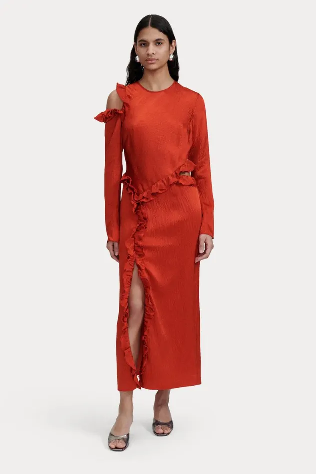 Rachel Comey Dresses Women Granger Dress Tomato Rachel Comey Dresses Women Granger Dress Tomato