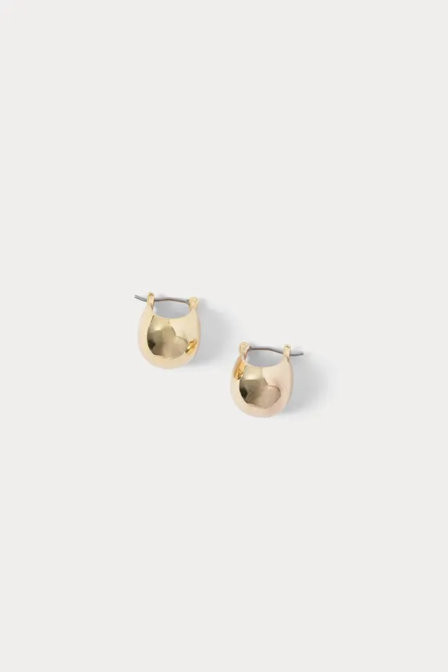 Rachel Comey Jewelry Women Baby Keel Hoop Gold