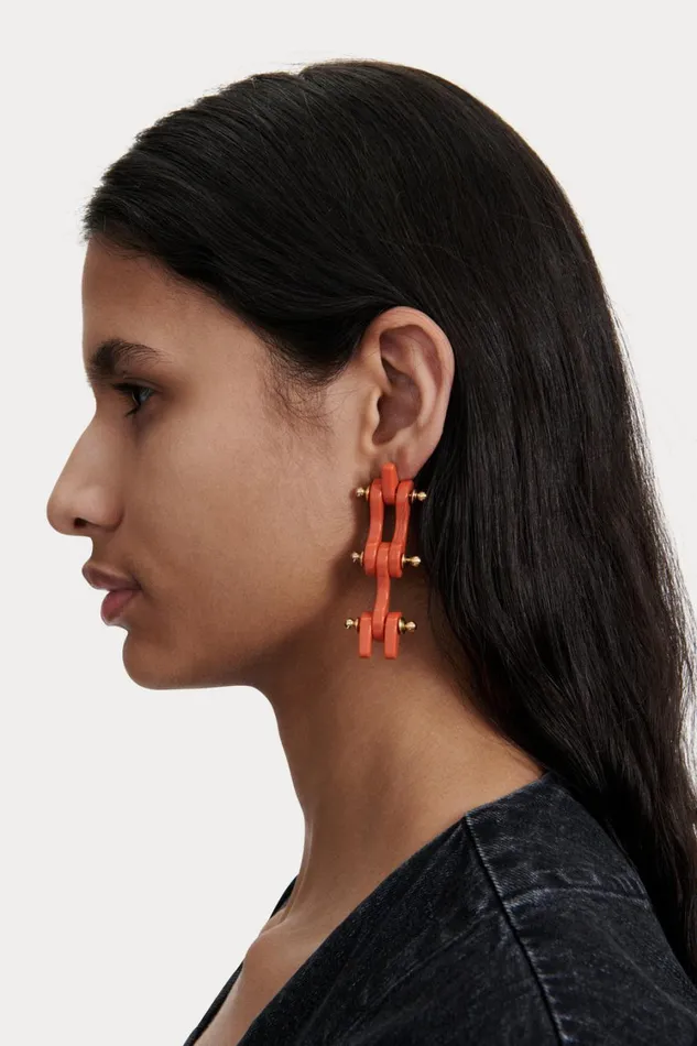Rachel Comey Jewelry Women Bedford Earrings Coral