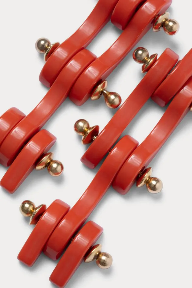Rachel Comey Jewelry Women Bedford Earrings Coral Rachel Comey Jewelry Women Bedford Earrings Coral