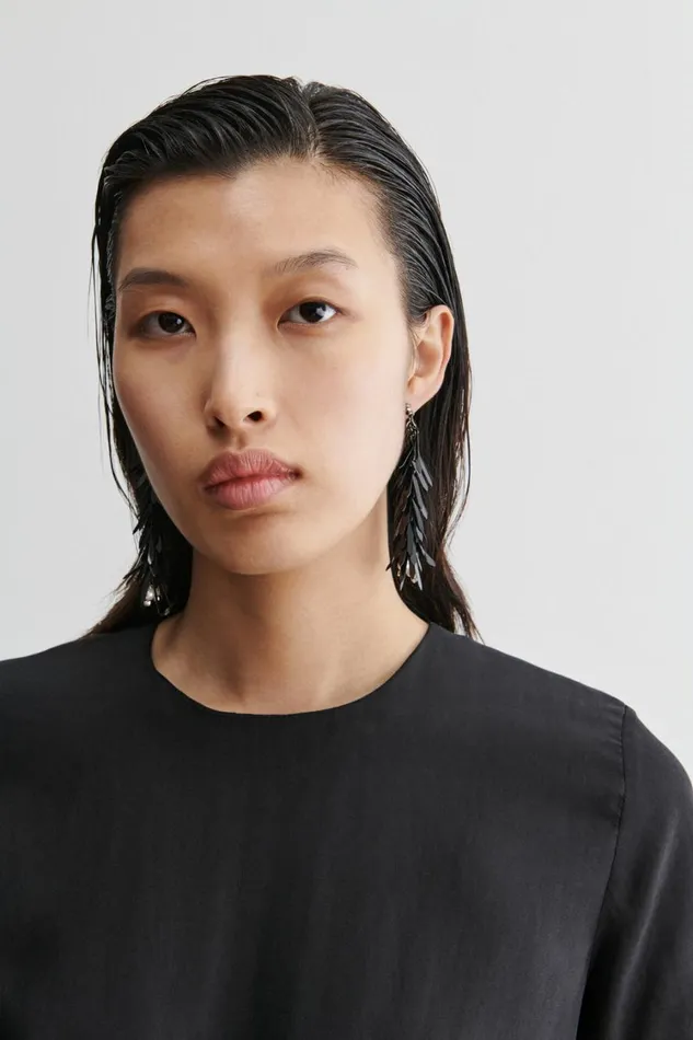 Rachel Comey Jewelry Women Blakely Fringe Earring Black Multi